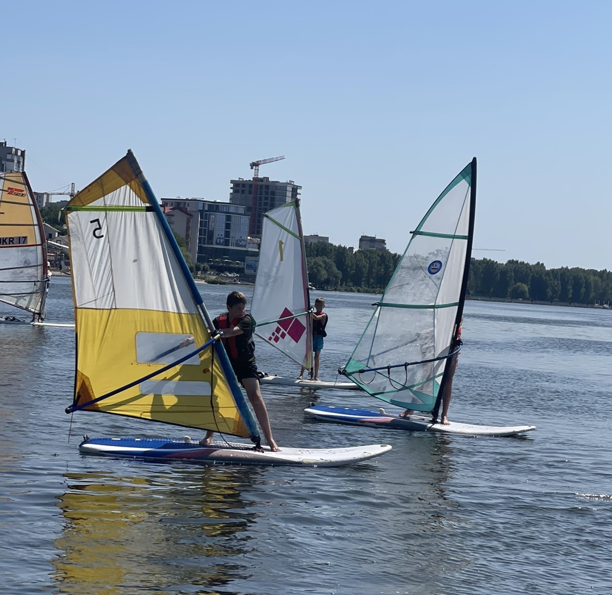 У Тернополі відбувся відкритий чемпіонат міста з вітрильного спорту