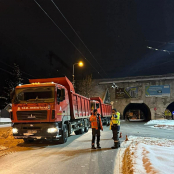 Комунальні служби Тернополя вивезли з вулиць міста близько 1800 м³ снігу
