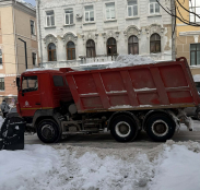У ніч на 20 лютого в Тернополі проведуть роботи з вивезення снігу в районі центрального ринку та автовокзалу