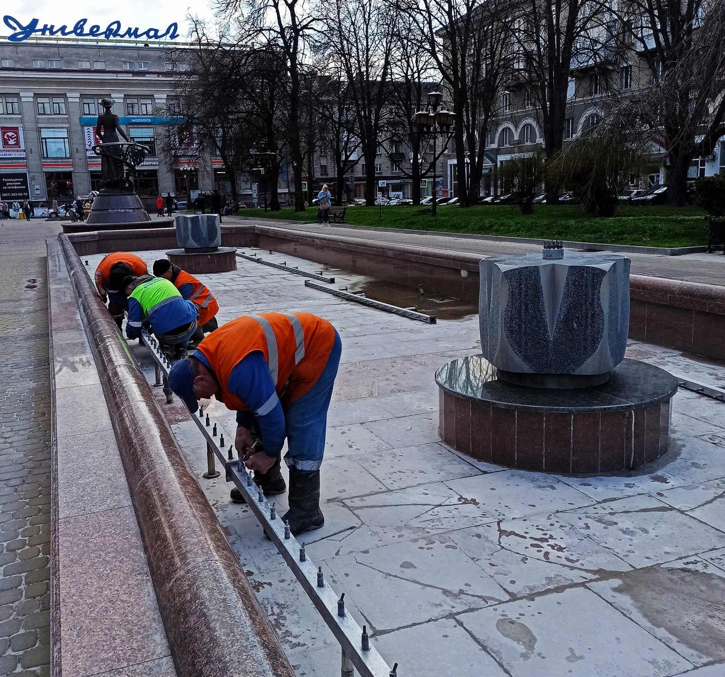У Тернополі розпочали підготовку водограїв до нового сезону