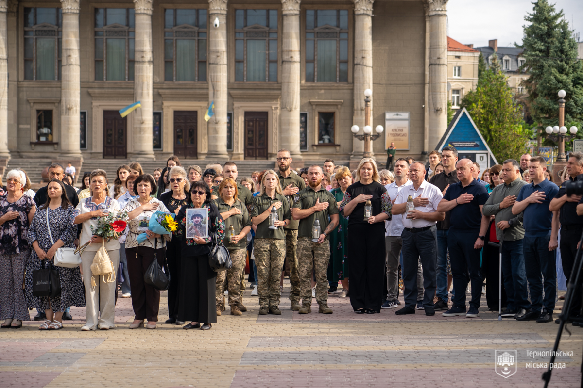 У Тернополі вшанували пам’ять українців, які загинули в російському полоні