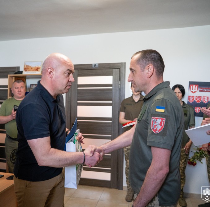Сергій Надал привітав військових правоохоронців із річницею створення Тернопільського зонального відділу ВСП
