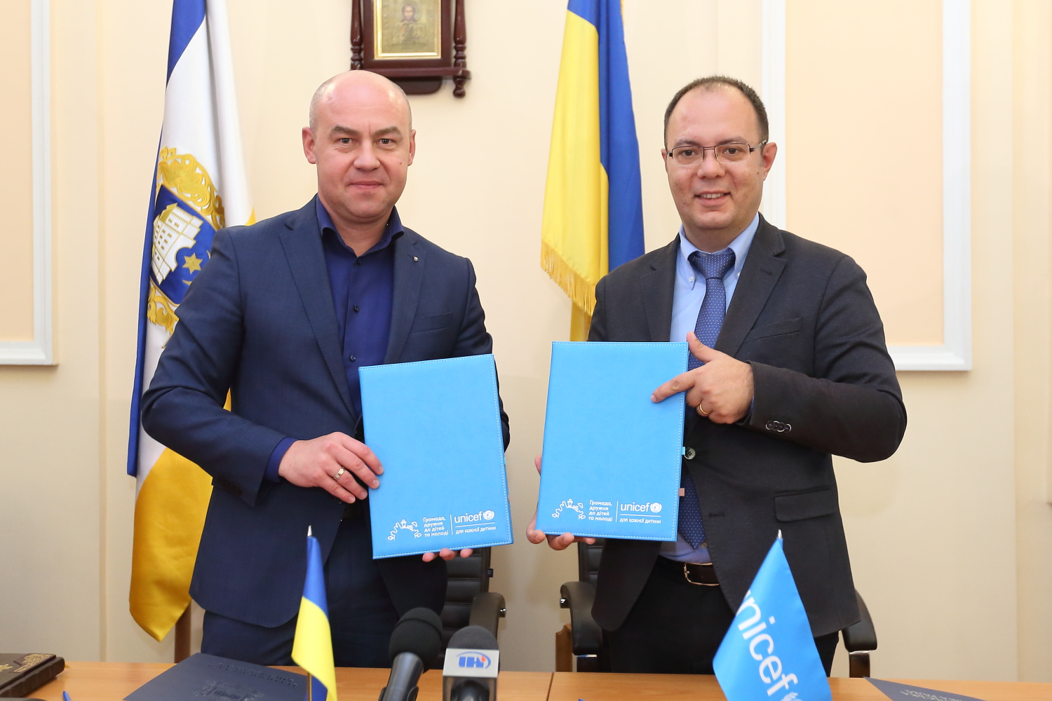 Тернопіль підписав Меморандум про співпрацю з Представництвом Дитячого фонду ООН (ЮНІСЕФ)