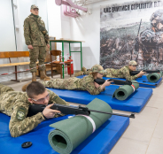 Сергій Надал ознайомився з роботою осередку курсу «Захист України» в одному з освітніх закладів Тернополя