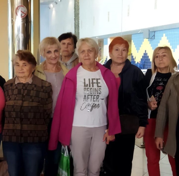 Розклад занять на цей тиждень для людей поважного віку у Терцентрі