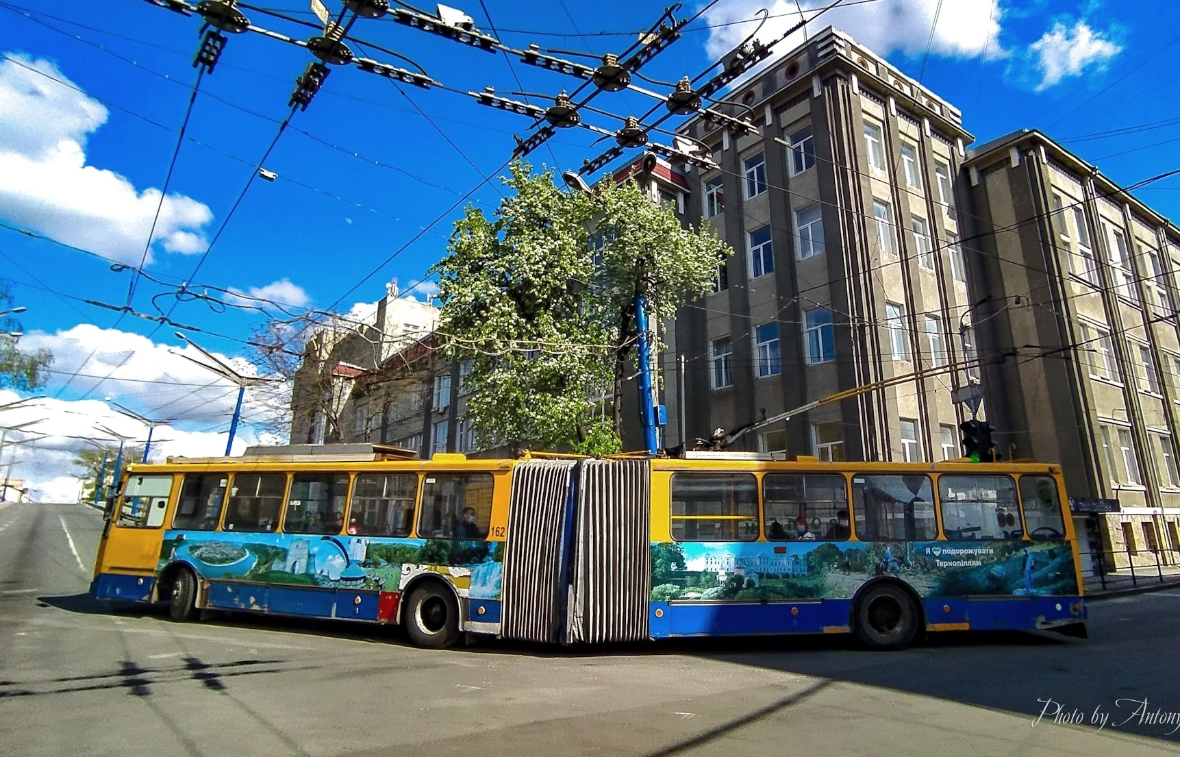 9, 10 та 11 травня буде змінено рух тролейбусів та автобусів