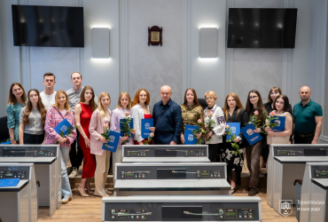 До Дня журналіста міський голова Сергій Надал нагородив представників місцевих медіа
