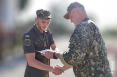 Гвардійці 2 Галицької бригади отримали нагороди за військову доблесть